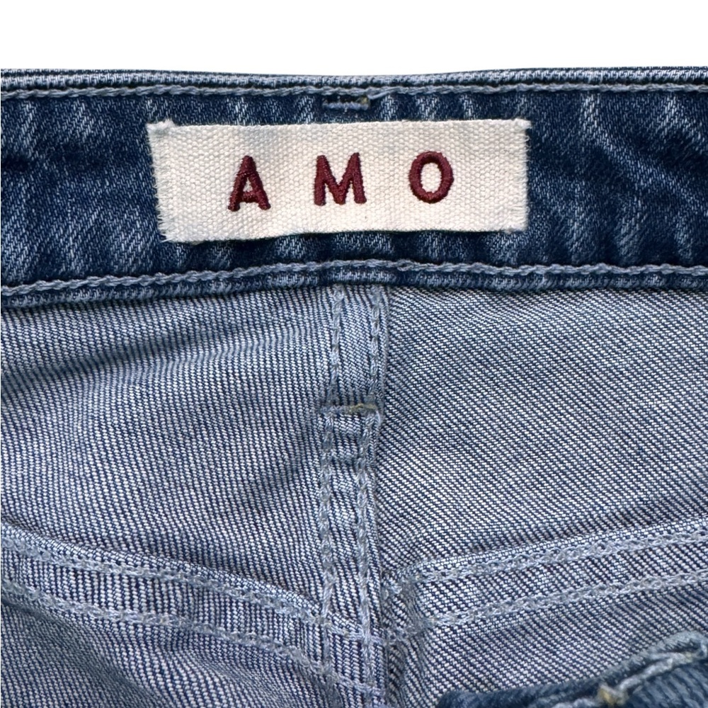 AMO Chelsea Crop jeans in color Deep Breath - Picture 3 of 8